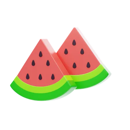 Wassermelone  3D Icon