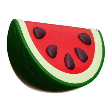 Wassermelone  3D Icon