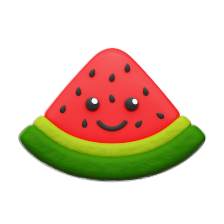 Wassermelone  3D Icon