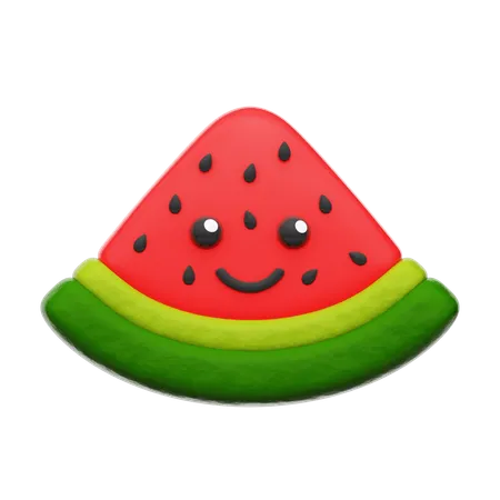 Wassermelone  3D Icon