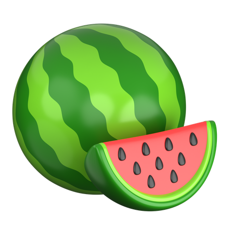 Wassermelone  3D Icon