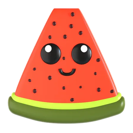 Wassermelone  3D Icon