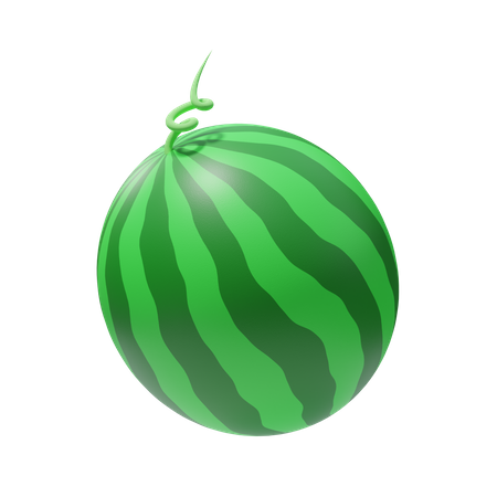 Wassermelone  3D Illustration