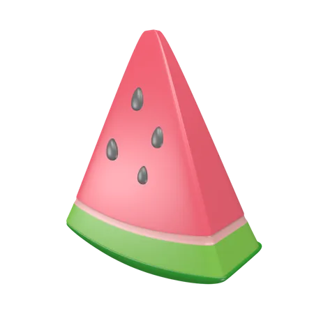 Wassermelone  3D Illustration