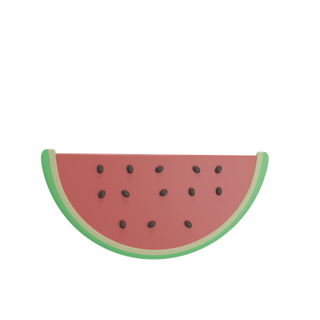 Wassermelone  3D Illustration