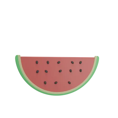 Wassermelone  3D Illustration