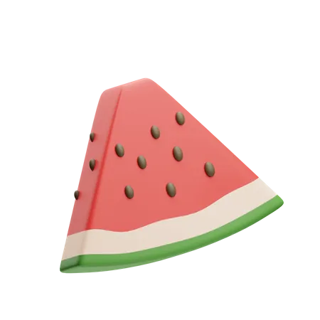 Wassermelone  3D Illustration