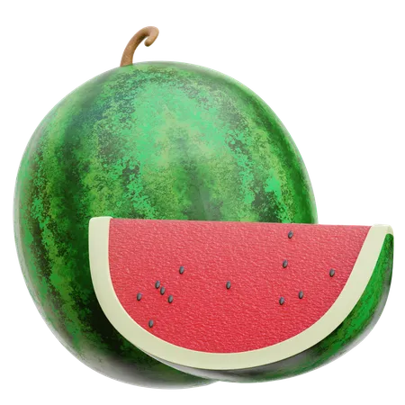 Wassermelone  3D Icon