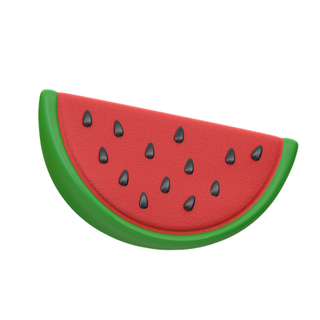 Wassermelone  3D Illustration