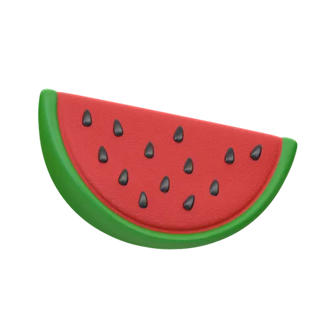 Wassermelone  3D Illustration