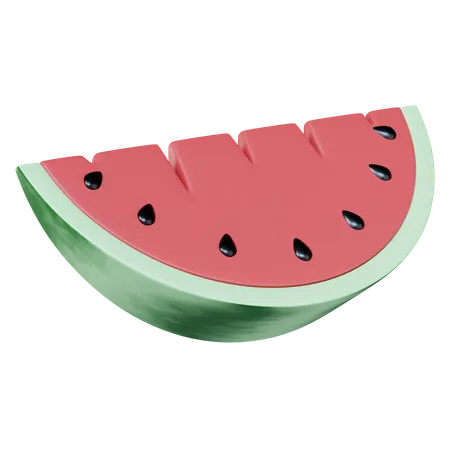 Wassermelone  3D Illustration