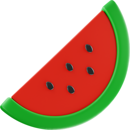 Wassermelone  3D Icon