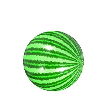 Wassermelone  3D Icon