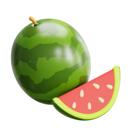 Wassermelone  3D Icon