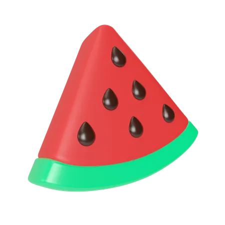 Wassermelone  3D Icon