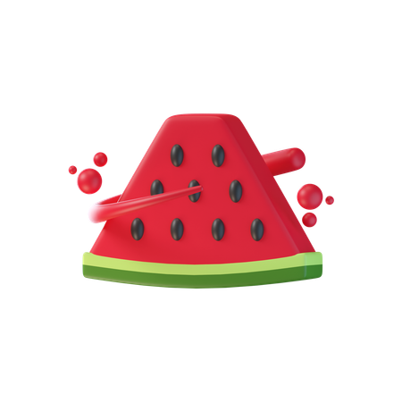 Wassermelone  3D Icon