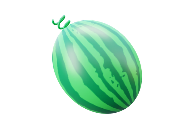 Wassermelone  3D Icon