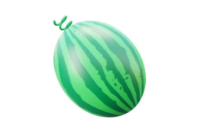 Wassermelone  3D Icon