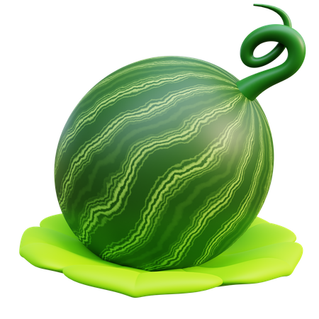 Wassermelone  3D Icon