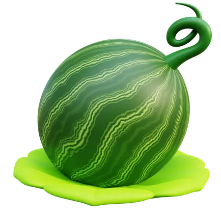 Wassermelone  3D Icon