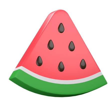 Wassermelone  3D Icon