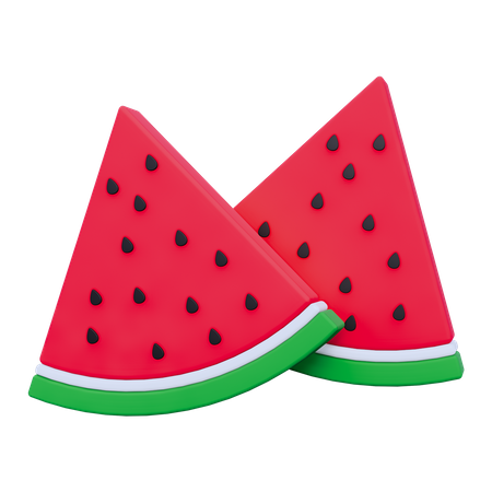 Wassermelone  3D Icon