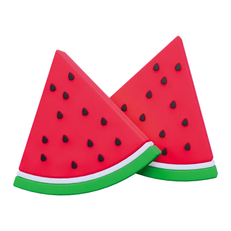 Wassermelone  3D Icon