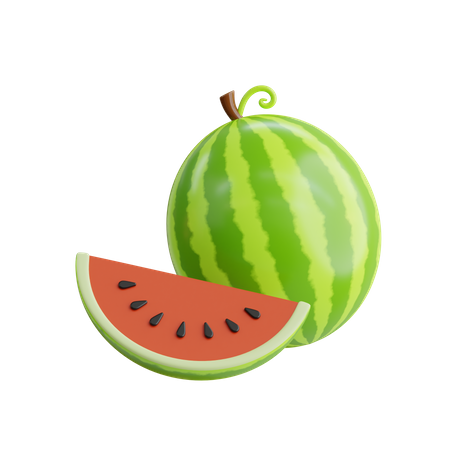 Wassermelone  3D Icon