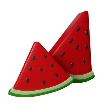 Wassermelone  3D Icon