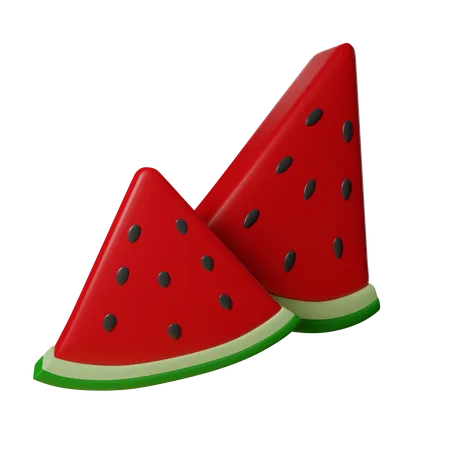 Wassermelone  3D Icon