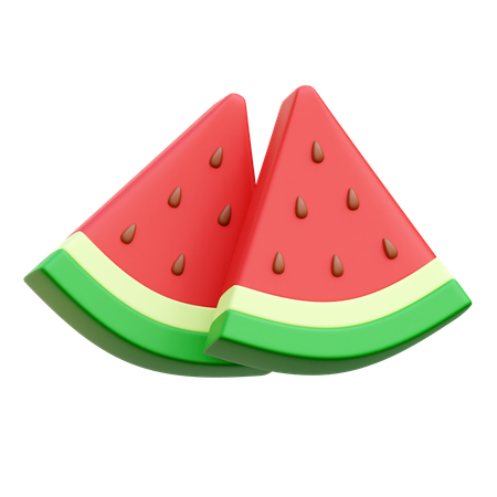 Wassermelone  3D Icon