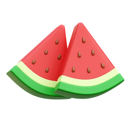 Wassermelone  3D Icon