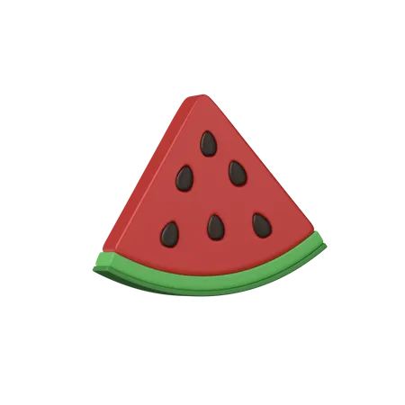 Wassermelone  3D Icon