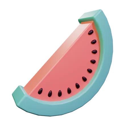 Wassermelone  3D Icon