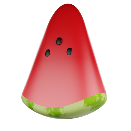 Wassermelone Obst  3D Icon