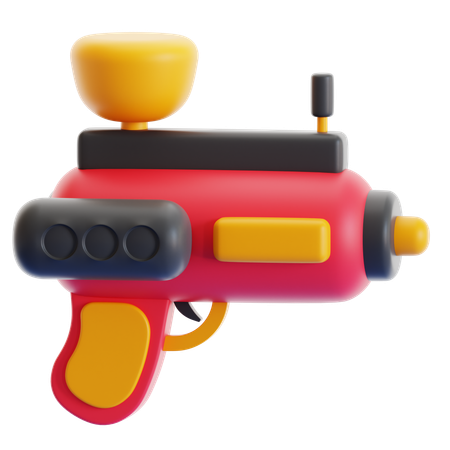 Wasserpistole  3D Icon