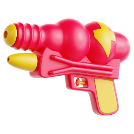 Wasserpistole  3D Icon