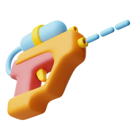 Wasserpistole  3D Icon