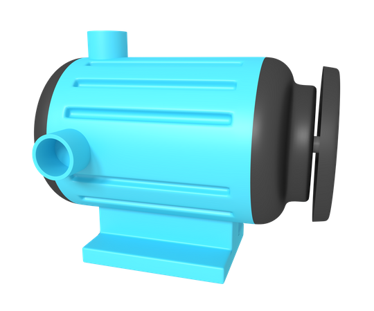 Wasserpumpe  3D Icon