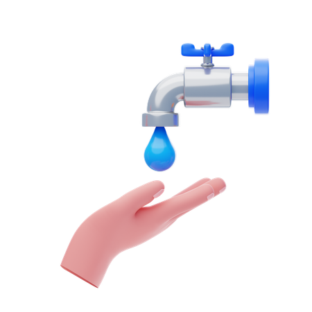 Wasserschutz  3D Icon