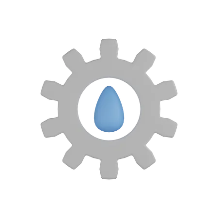 Wasserservice  3D Icon