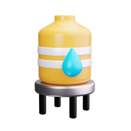 Wassertank  3D Icon