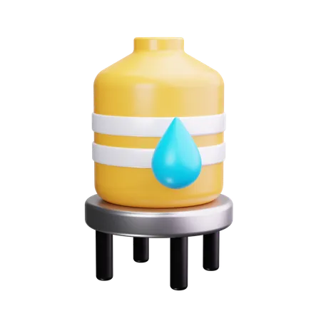 Wassertank  3D Icon