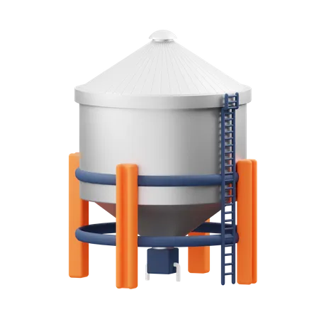 Wassertank  3D Illustration