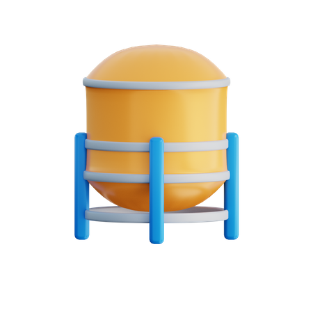 Wassertank  3D Illustration