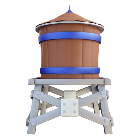 Wassertank  3D Icon