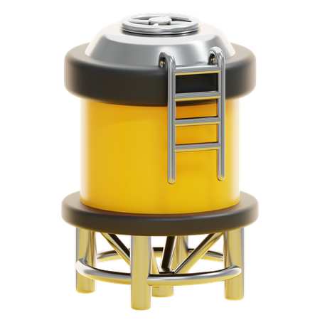 Wassertank  3D Icon