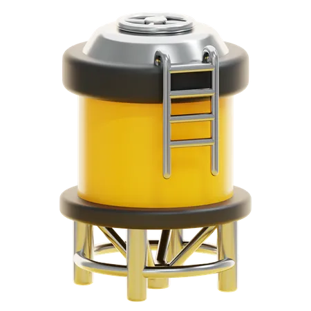 Wassertank  3D Icon