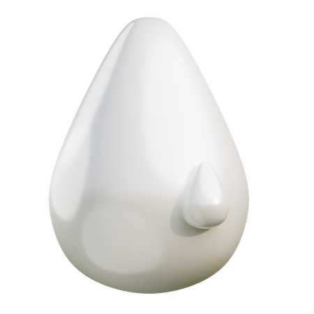 Wassertropfen  3D Icon