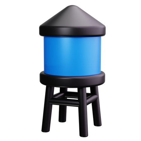 Wasserturm  3D Icon